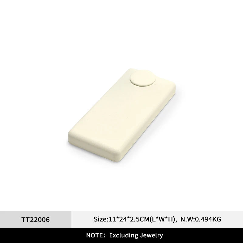 Présentoir Bijoux Daim Beige Multi Supports