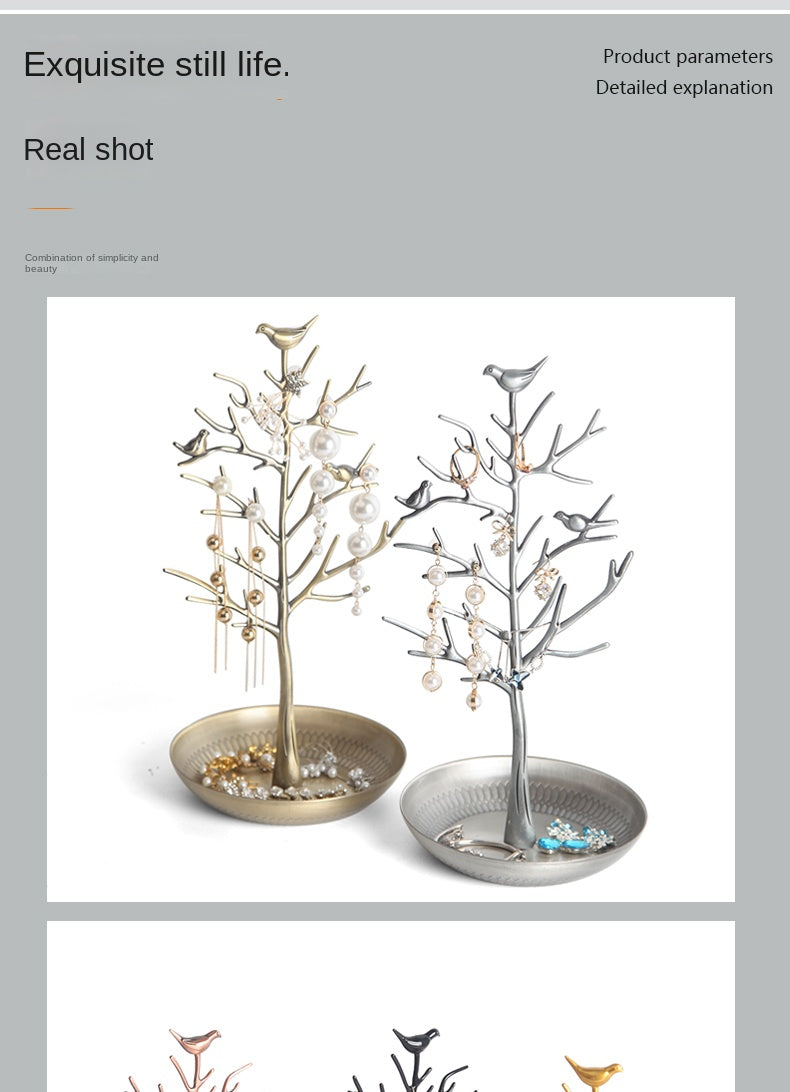 Présentoir Bijoux Métal Branche Corail Art