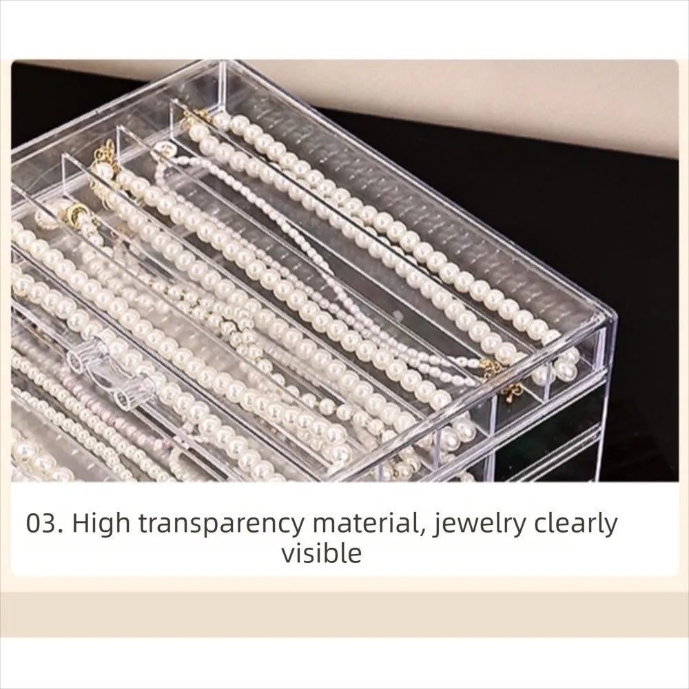 Présentoir Collier Plastique Rangement Étages
