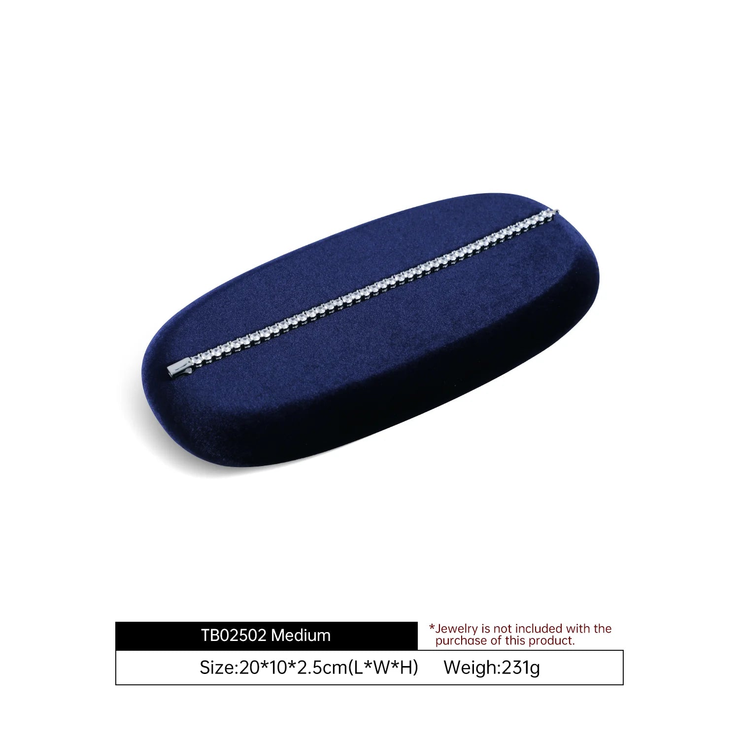 Plateau Bijoux Velours Multi-Compartiments Organisateur
