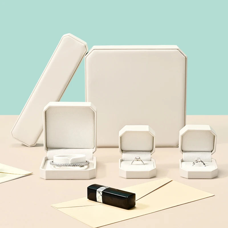 Boîte Bijoux Cuir Mariage Demande Coffret