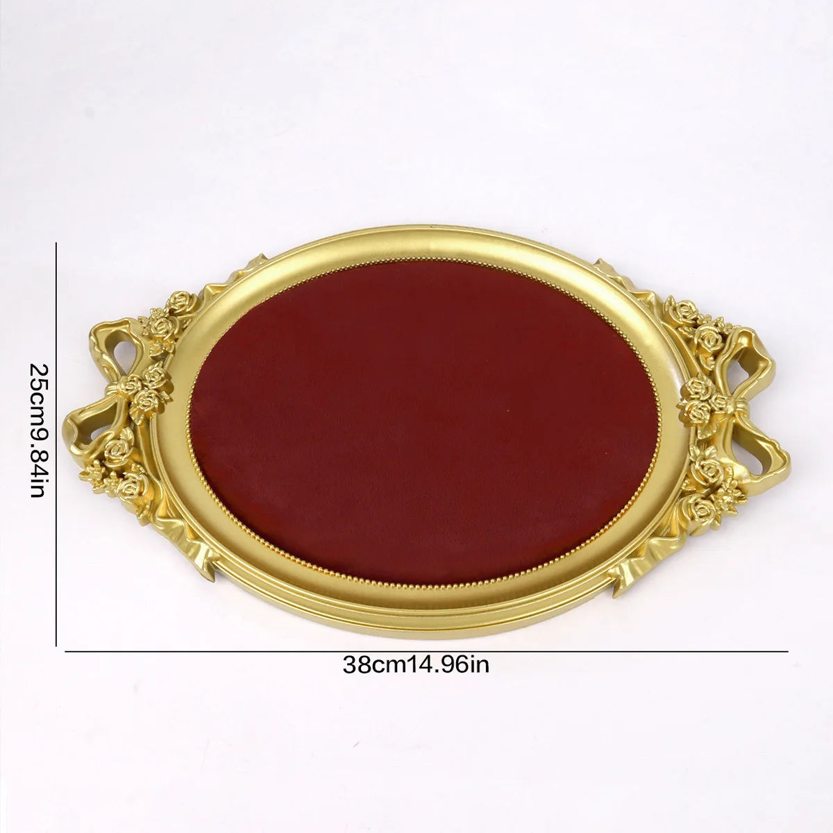 Plateau Bague Velours Cadre Vitrine