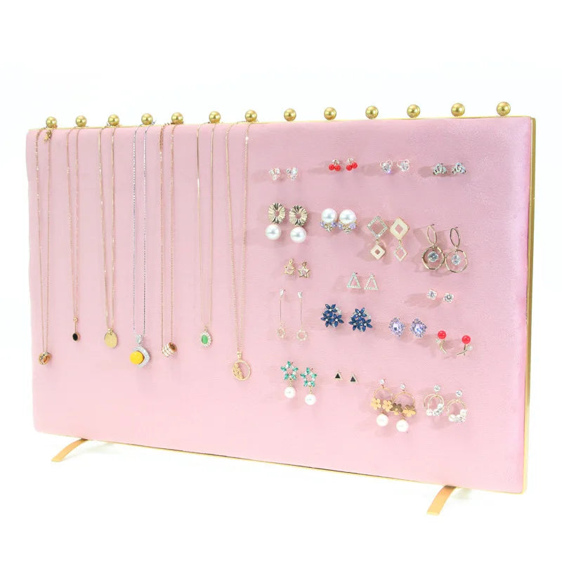 Présentoir Bijoux Cadre Métal Vitrine Boutique