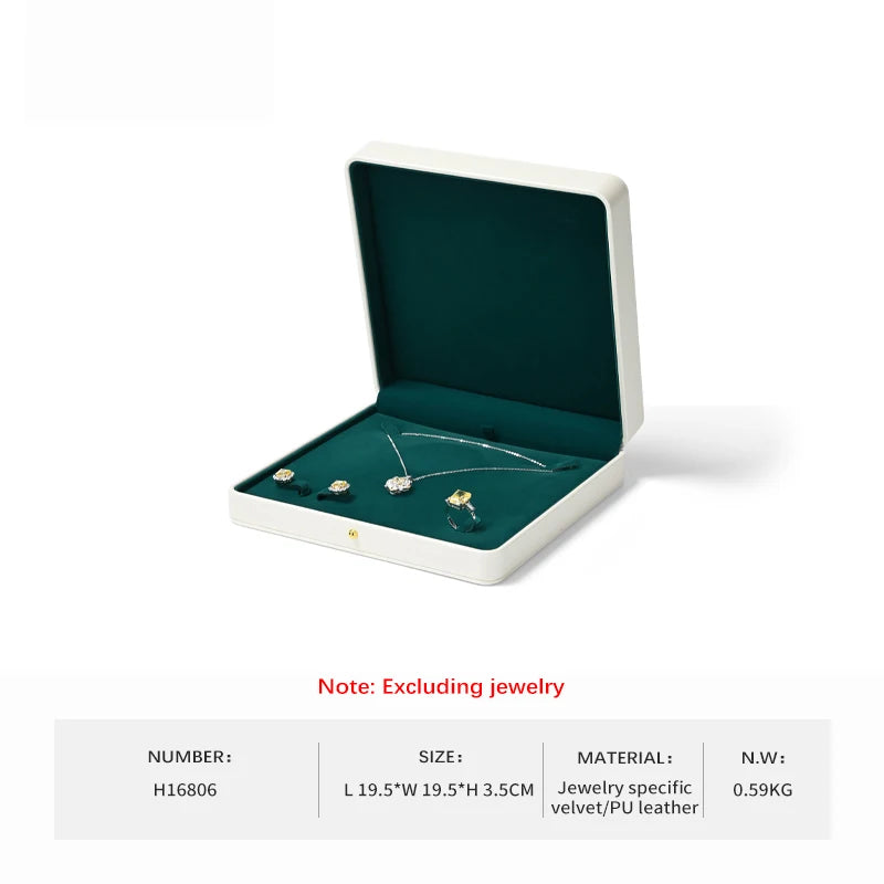 Boîte Bague Velours Cadeau Mariage Bijoux