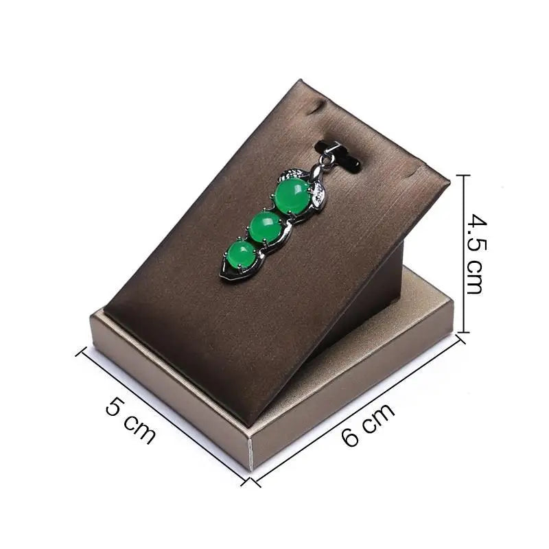 Présentoir Bague Simili Cuir Bracelet Pendentif