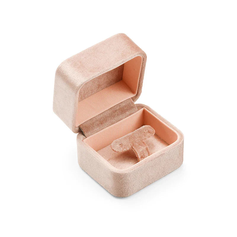 Boîte à Bijoux Velours Boucle d'Oreille Femme