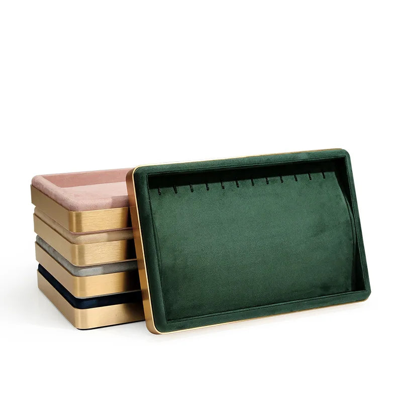 Plateau Bijoux Métal Multicolore Organisateur Premium