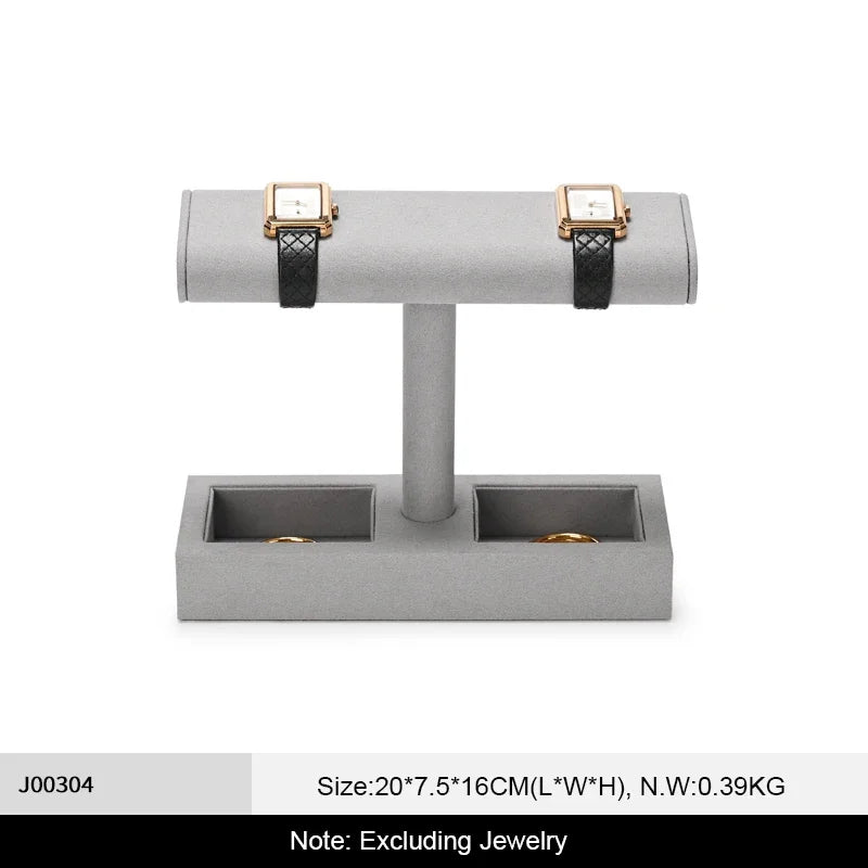 Support Montre Daim Bracelet Vitrine Bijoutier