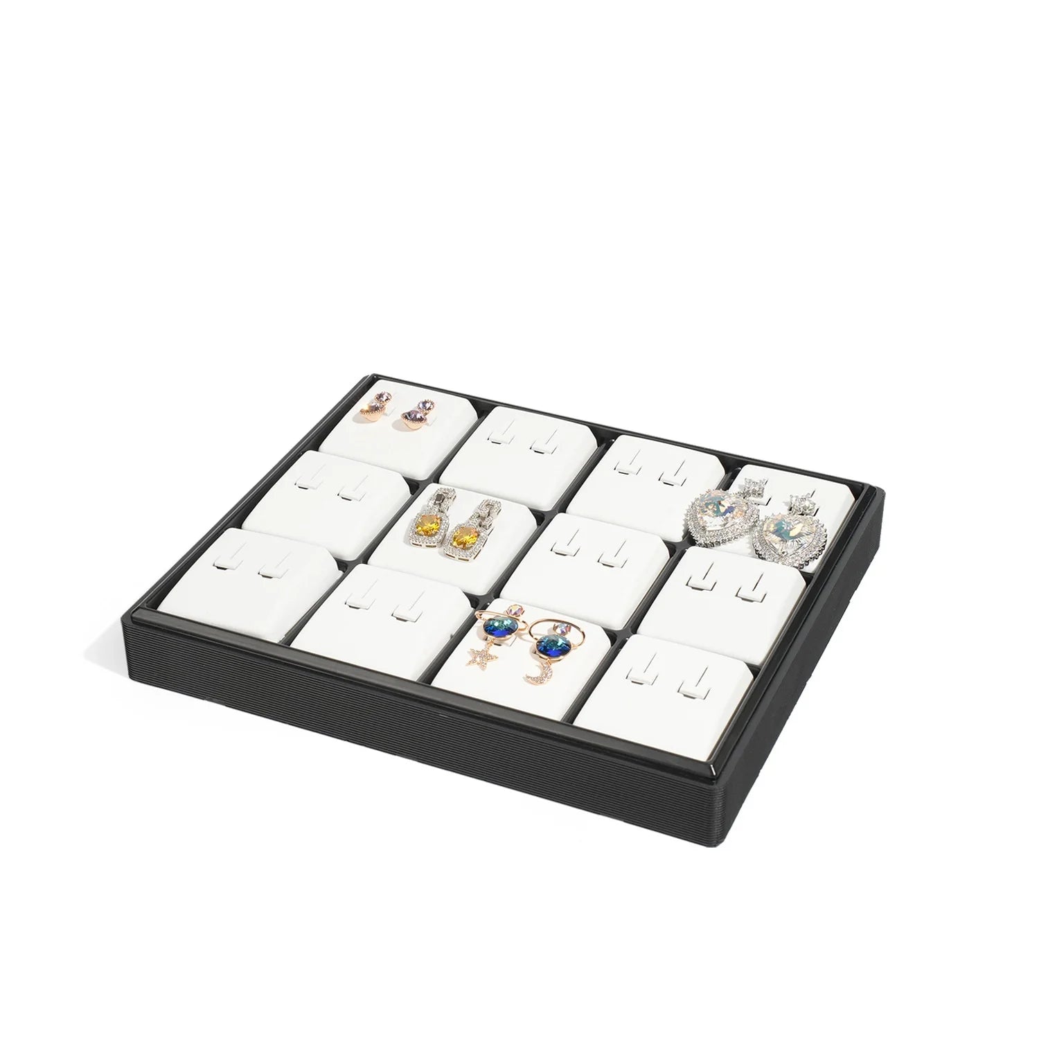 Plateau Acrylique Anneau Boucle Oreille Pendentif Rangement