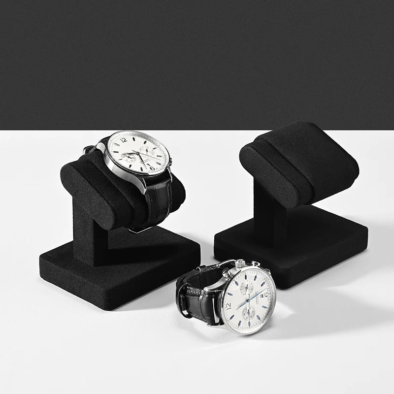 Présentoir Montre Microfibre Velours 5 Coloris