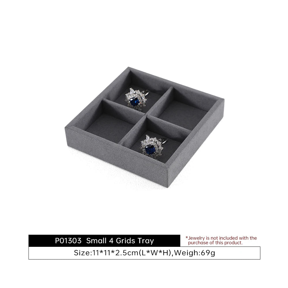 Mallette Bijoux Cuir Premium Présentation Couvercle