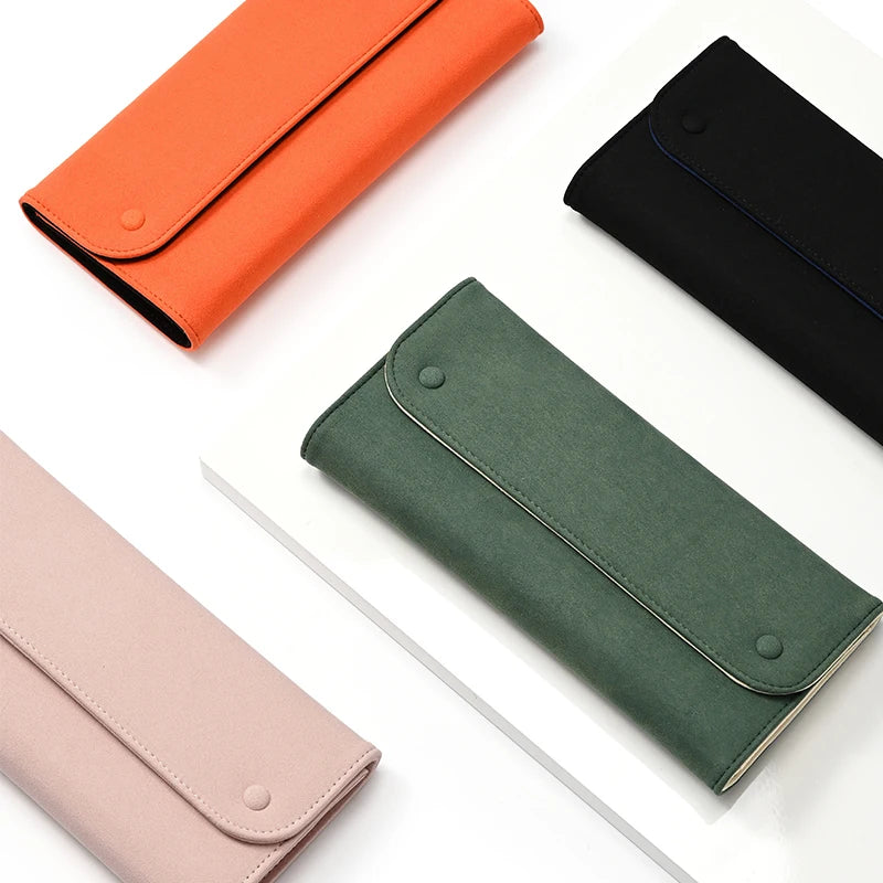 Pochette Bijoux Velours Voyage Portable