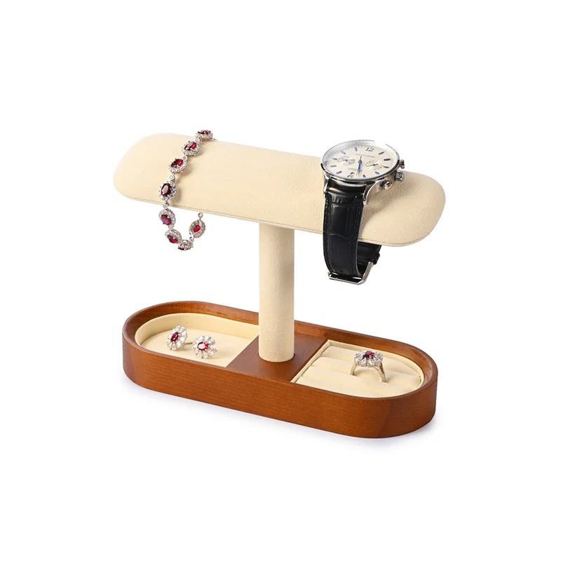Présentoir Montre Bijoux Bois Massif Pro