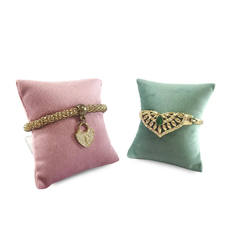 Coussin Velours Montre Bracelet Cheville Chaîne