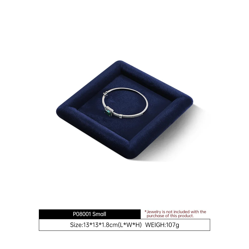 Plateau Présentoir Bijoux Velours Multifonction