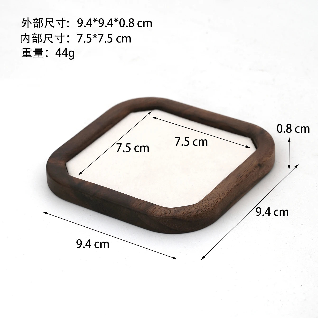 Plateau Bijoux Bois Massif Bracelet Bague Atelier