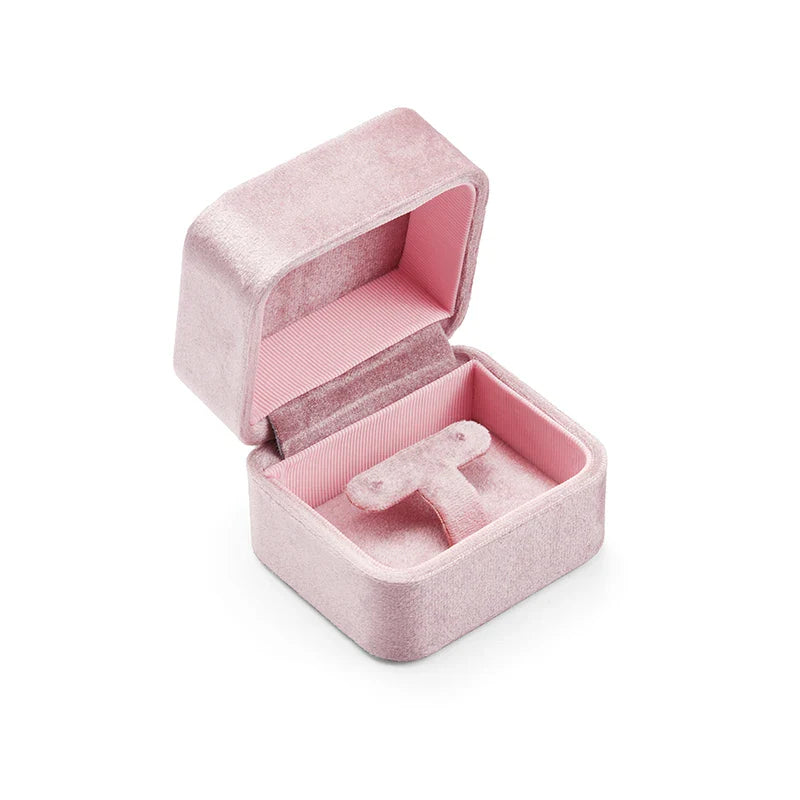 Boîte à Bijoux Velours Boucle d'Oreille Femme