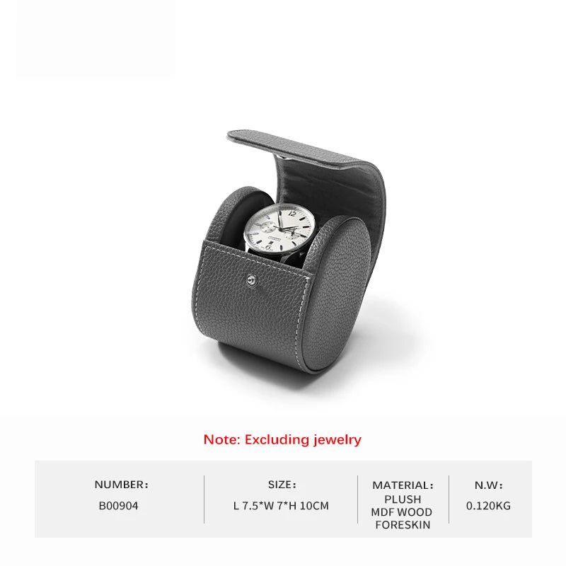 Étui Montre Cuir Voyage Homme