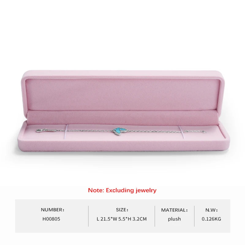 Boite Bijoux Velours Rose Mariage Mallette