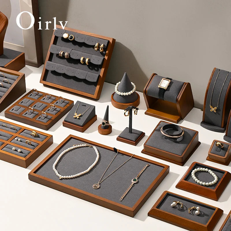 Présentoir Bijoux Bois Polyvalent Comptoir