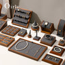 Présentoir Bijoux Bois Polyvalent Comptoir