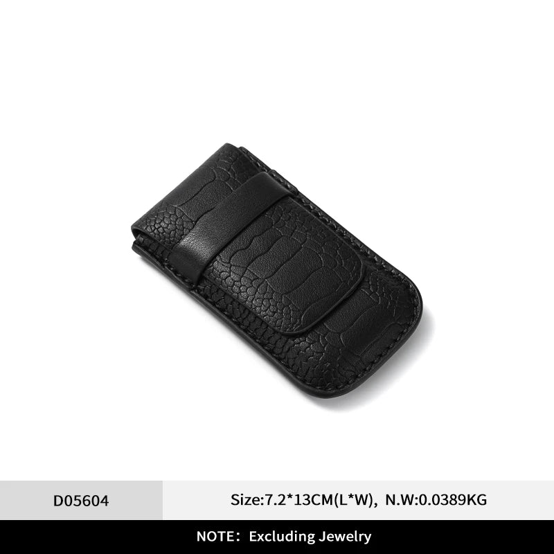 Étui Montre Cuir Voyage Anti-poussière Portable