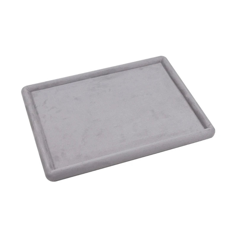Plateau Bijoux Cuir Velours Organisateur Tiroir