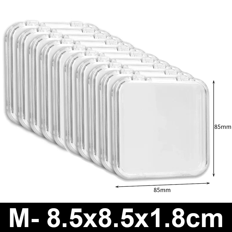 Boîte Bijoux Acrylique Transparent Rangement Compartiments