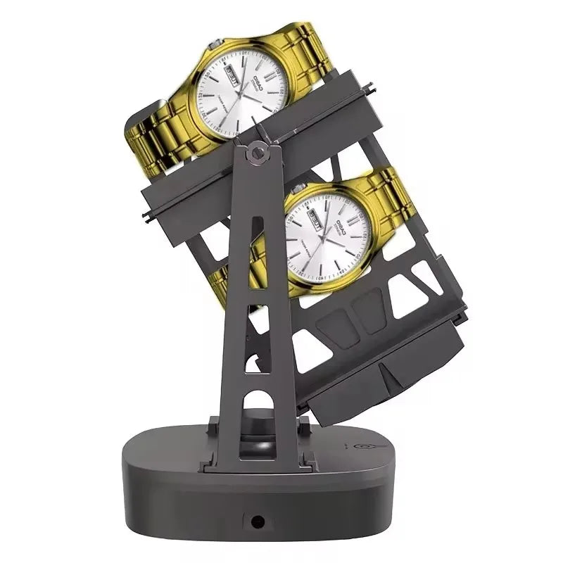 Remontoir Montre Acrylique Double Rotation USB