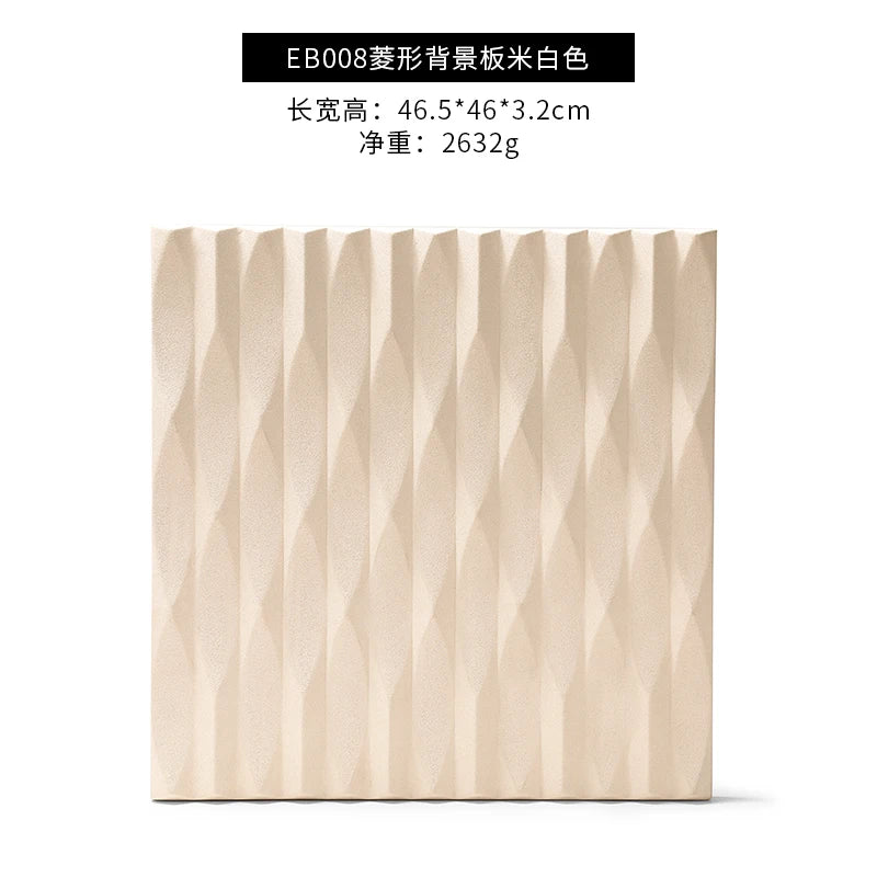 Présentoir Métal Microfibre Beige Collier Bague Boucle Fenêtre