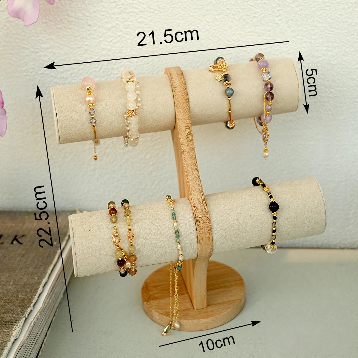 Présentoir Bois 3 Niveaux Bracelet Montre