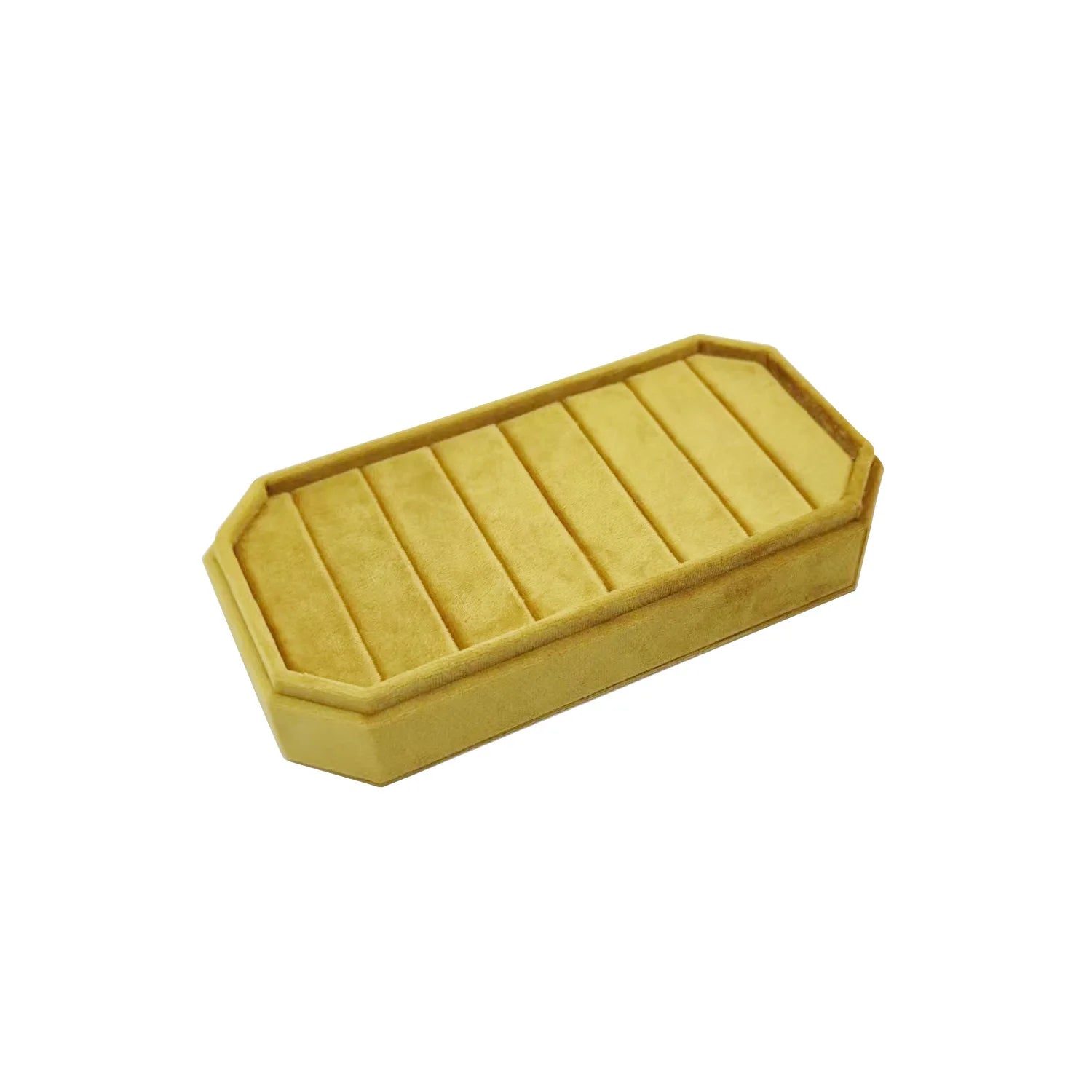 Boîte Bijoux Plateau Velours Couvercle Cadeau