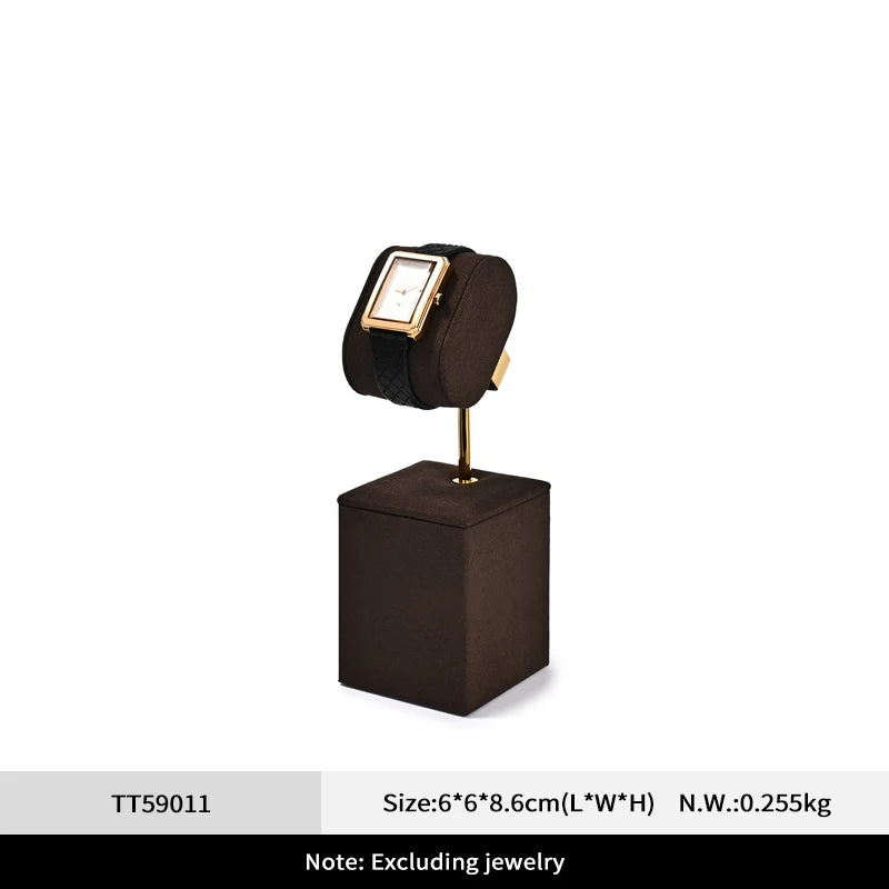 Présentoir Montre Microfibre Comptoir Vitrine