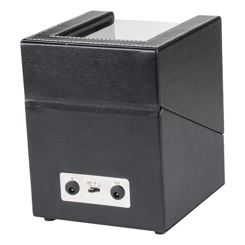 Remontoir Montre Automatique Double Cuir Luxe