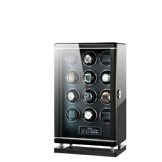 Armoire Remontoir Métal Diplomate Biométrique 24 Montres
