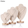 Buste Collier Velours Bambou Spectacle