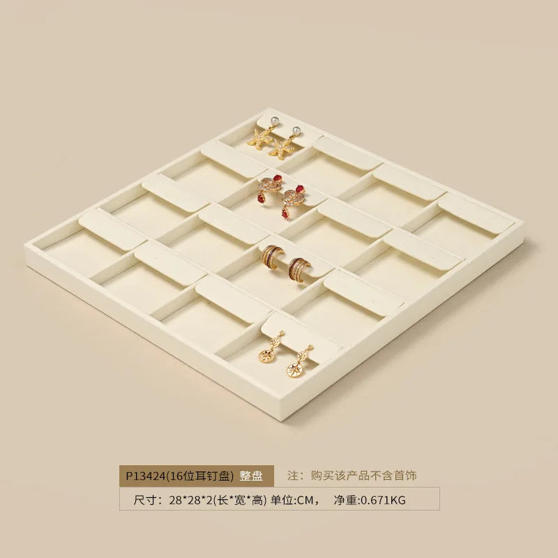 Plateau Bijoux Velours Comptoir Multifonction Premium