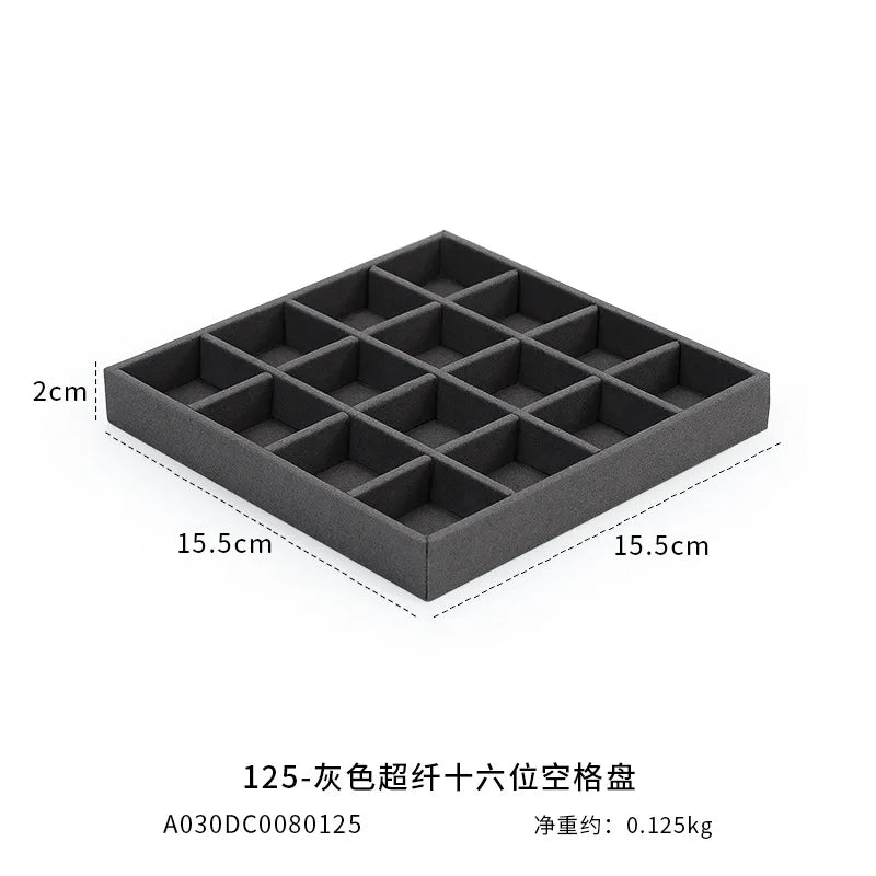 Plateau Bijoux Daim Pivotant Rotatif Multi Modèles