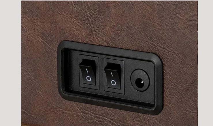 Coffre Fort Montre Cuir 10 Places LED Premium