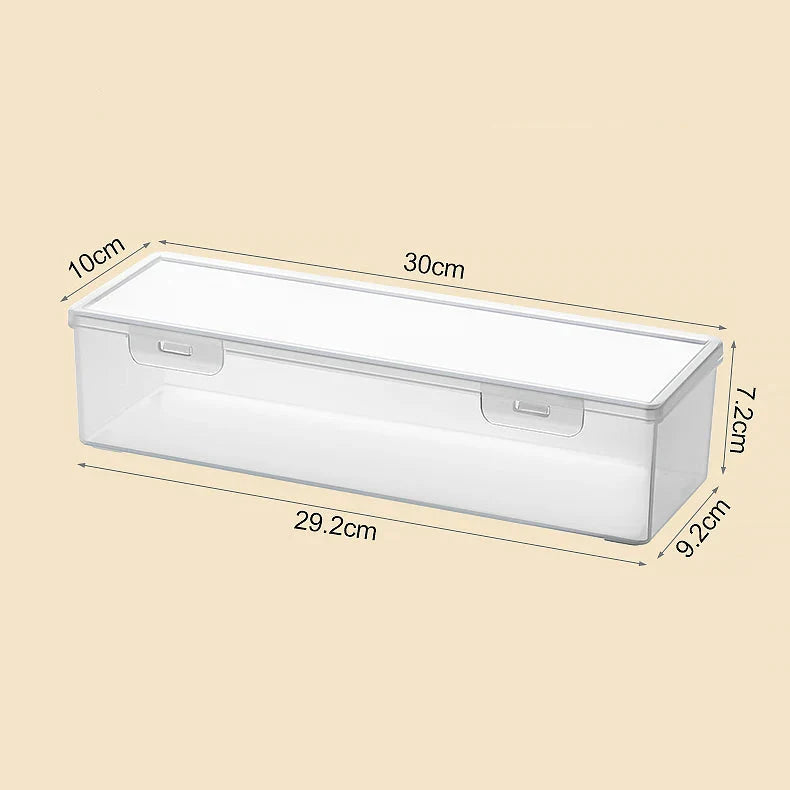 Boîte Montres Plastique Transparent Portable Compact