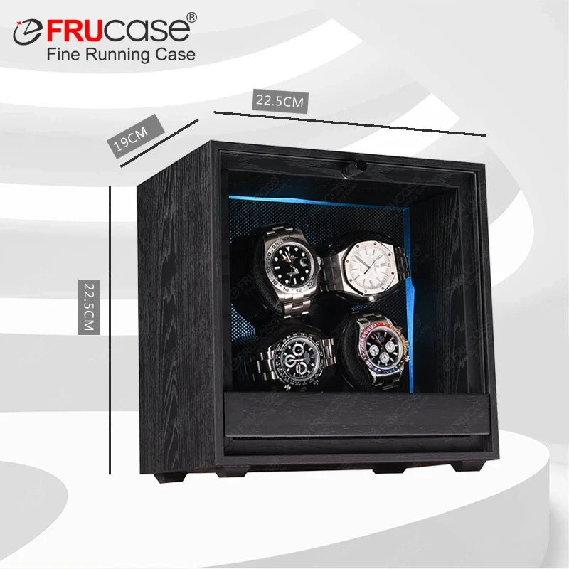 Remontoir Montre Cuir Automatique USB Compact