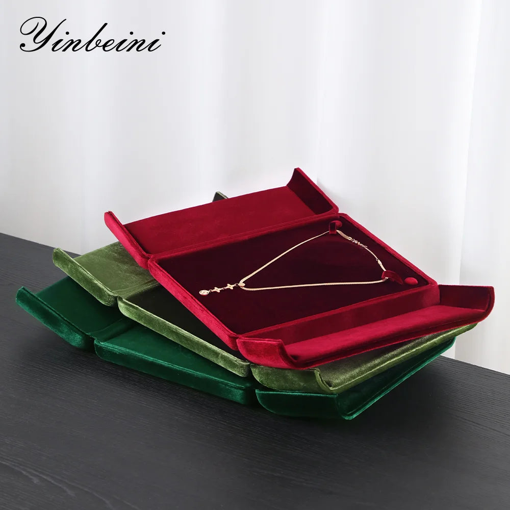 Boîte à Bijoux Velours Grande Anti Emmêlement