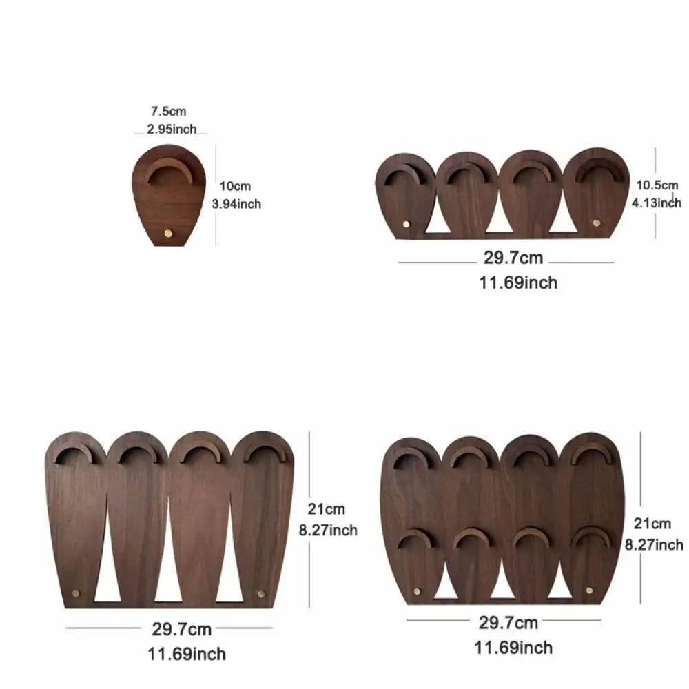 Présentoir Bois Bracelet Jonc Collier Rangement