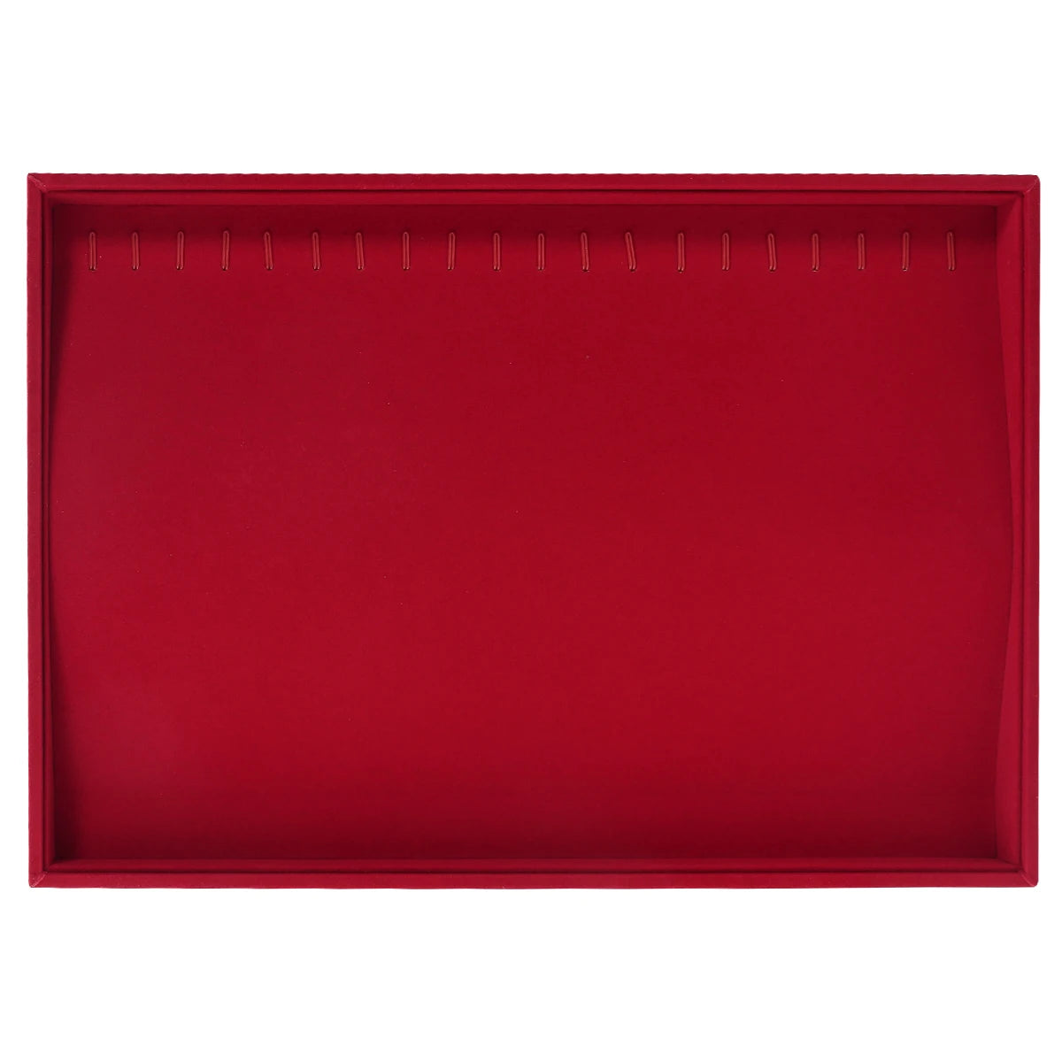 Présentoir Collier Velours Plat Large Multi-Coloris