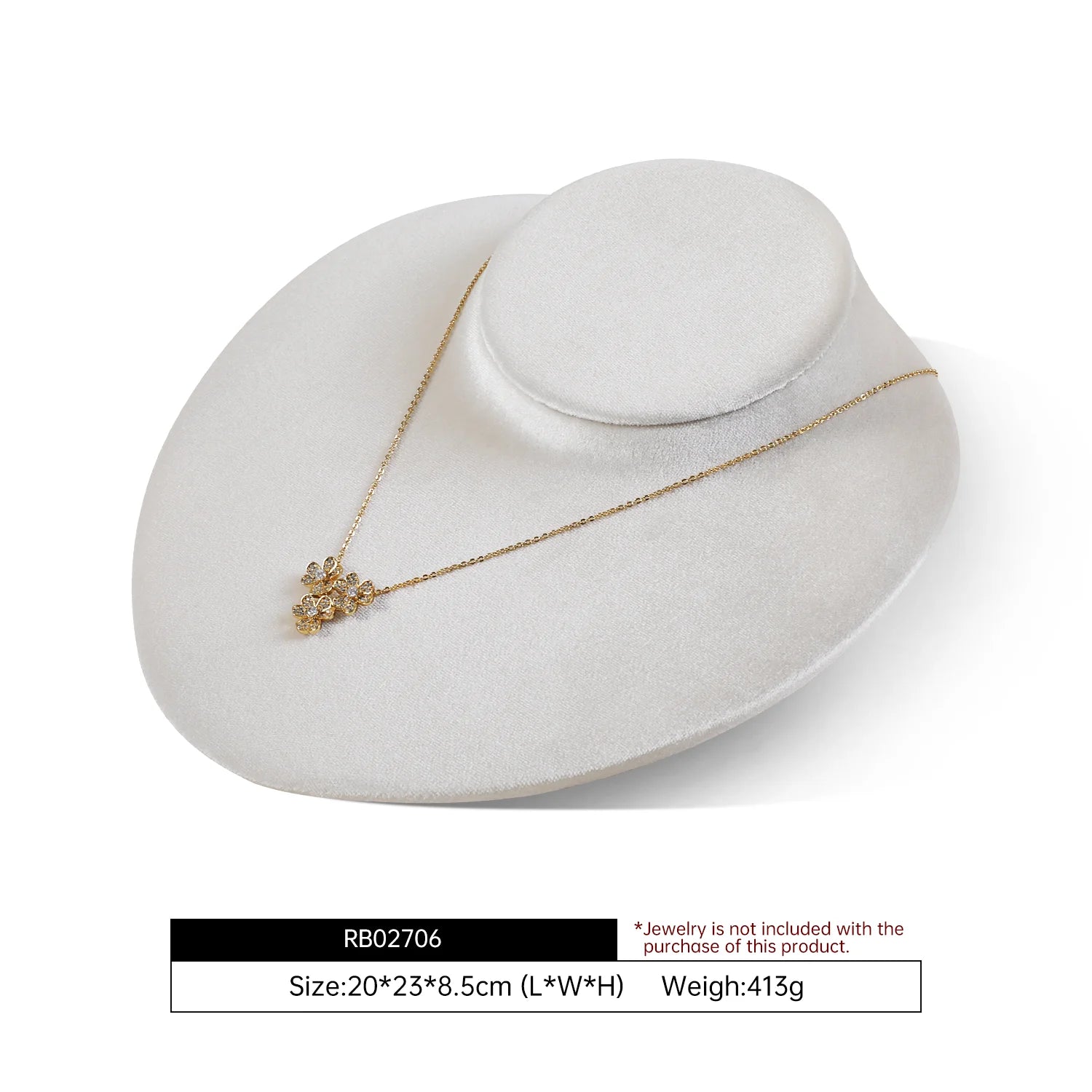 Buste Collier Velours Portrait Pendentif Fenêtre