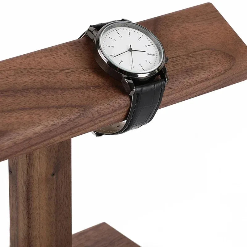 Présentoir Montre Bois Noyer Bracelet T