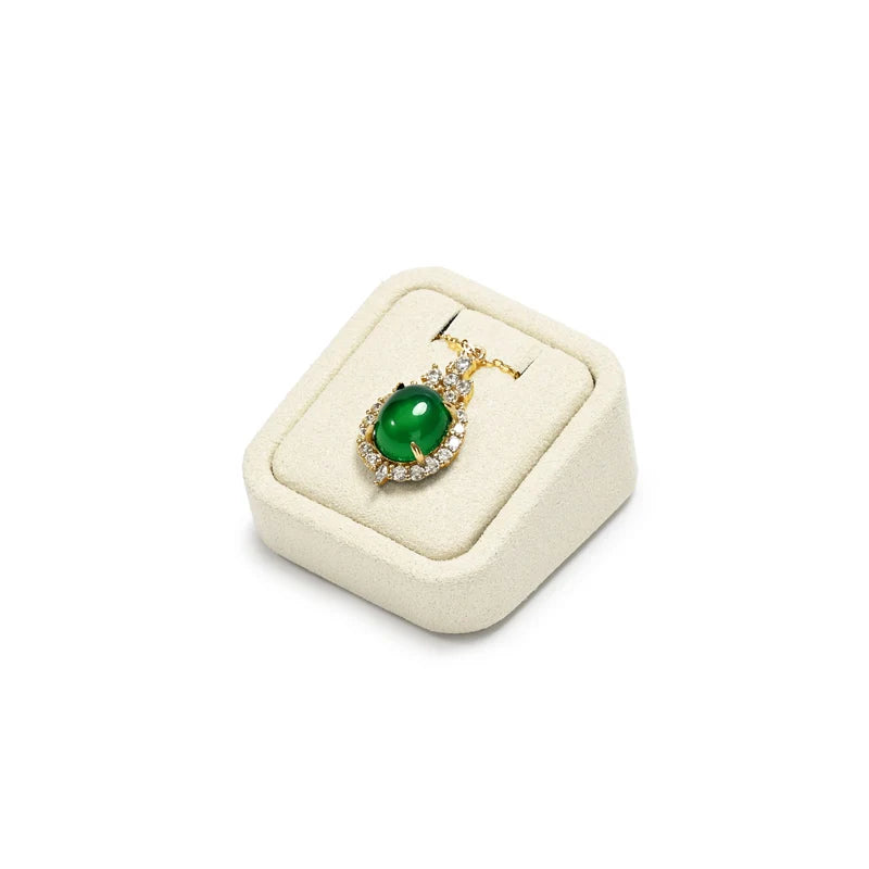Présentoir Bague Velours Mannequin Collier Plateau