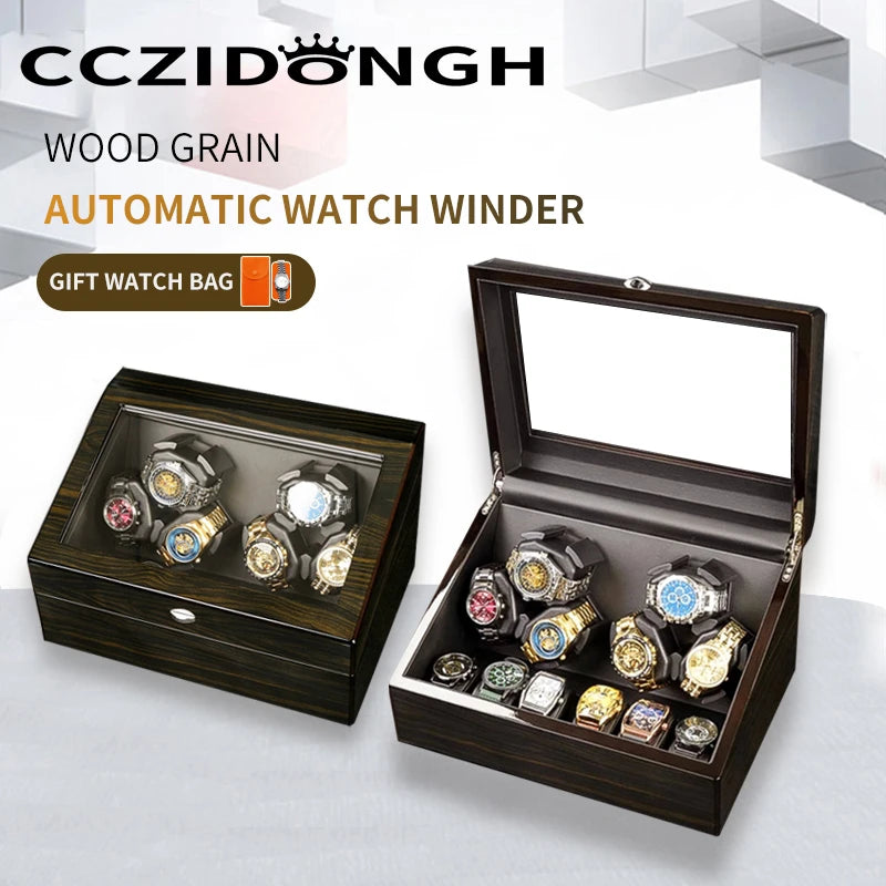 Remontoir Montre Automatique Bois Coffret