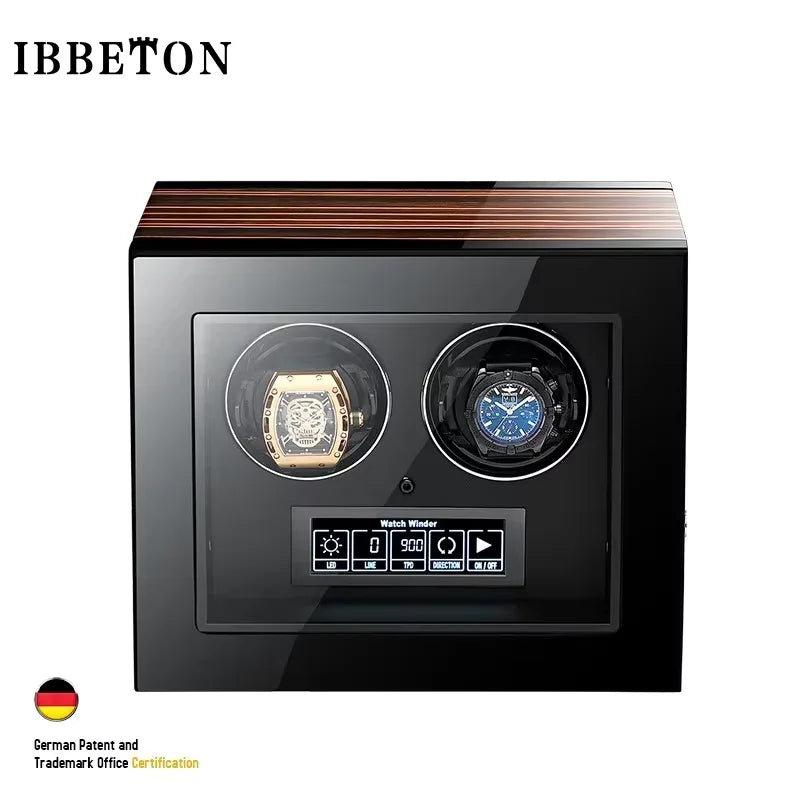 Coffre Fort Montre Bois Remontoir 2 4 6 9 12 Smart