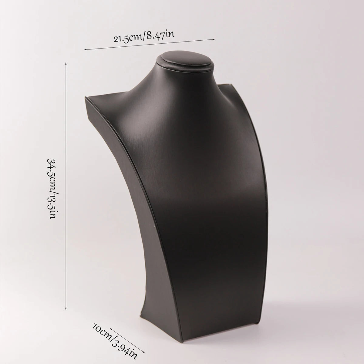Présentoir Collier Cuir Buste Bijoutier